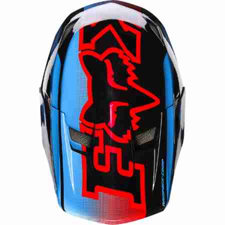 фото 4  Велошлем Fox Rampage Comp Imperial Black-Blue-Red L