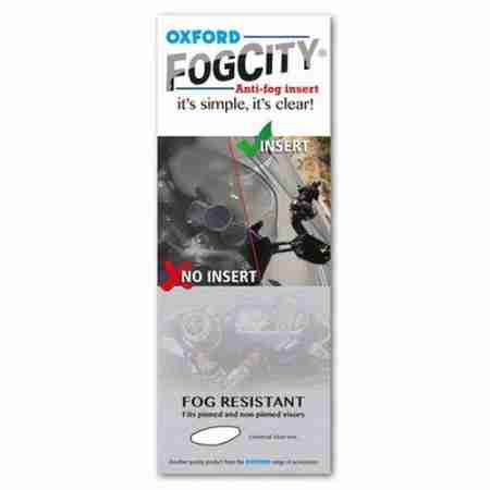 фото 1 Визоры для шлемов Антифог Oxford Fog City Clear
