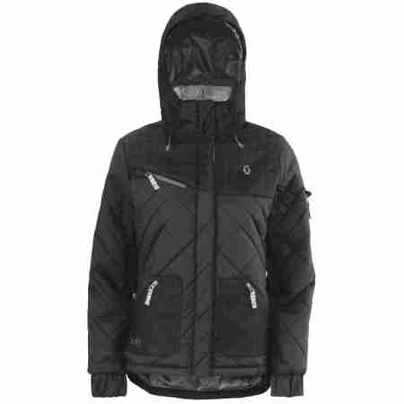 фото 1 Гірськолижні куртки Гірськолижна жіноча куртка Scott Pixley Black Plaid-Black L