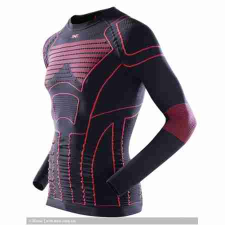фото 1 Термобілизна Термофутболка X-Bionic Motorcycling Man Shirt Long Black-Red 2XL