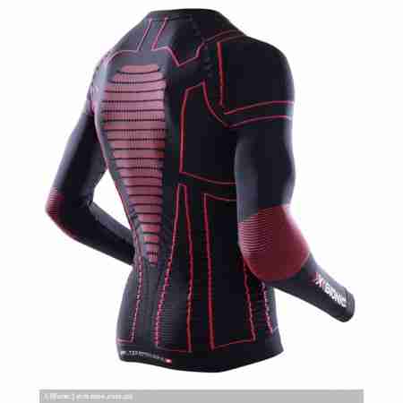 фото 3 Термобілизна Термофутболка X-Bionic Motorcycling Man Shirt Long Black-Red S-M