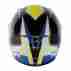 фото 2 Мотошлемы Мотошлем Nitro Vertice Black-White-Yellow-Blue L