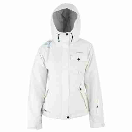 фото 1 Гірськолижні куртки Сноубордична жіноча куртка Campus Leda White XL