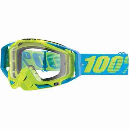 фото 1 Кроссовые маски и очки Мотоочки 100% Racecraft Barbados - Clear Lens