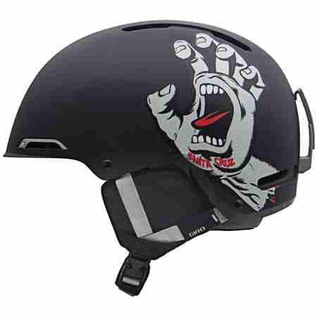 фото 1 Горнолыжные и сноубордические шлемы Горнолыжный шлем Giro Battle Black Santa Cruz Screaming Hand L (59-62.5см)