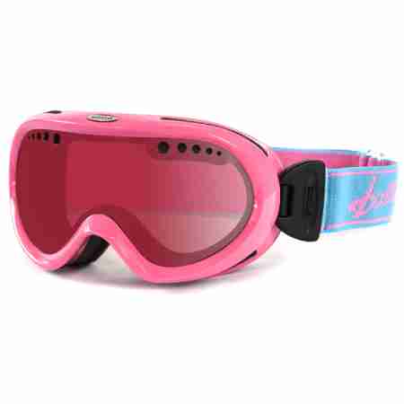 фото 1 Гірськолижні і сноубордические маски Гірськолижна маска жіноча Bolle Nebula Shiny Pink / Vermillon Gun