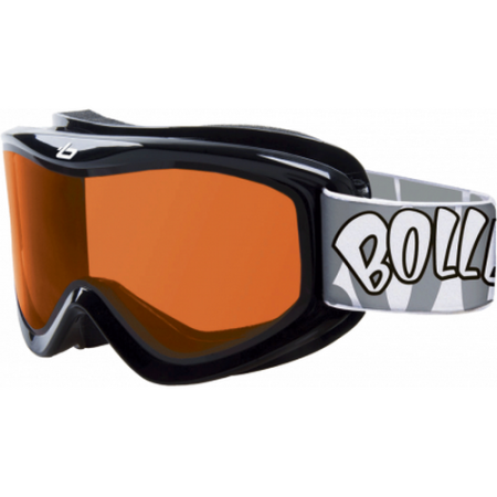 фото 1 Гірськолижні і сноубордические маски Гірськолижна маска дитяча Bolle Volt Black / Citrus Dark