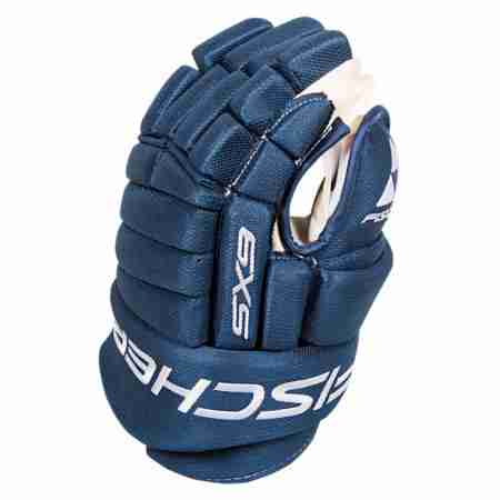 фото 1 Хоккейные рукавицы (краги) Хоккейные перчатки Fischer SX9 Blue 13