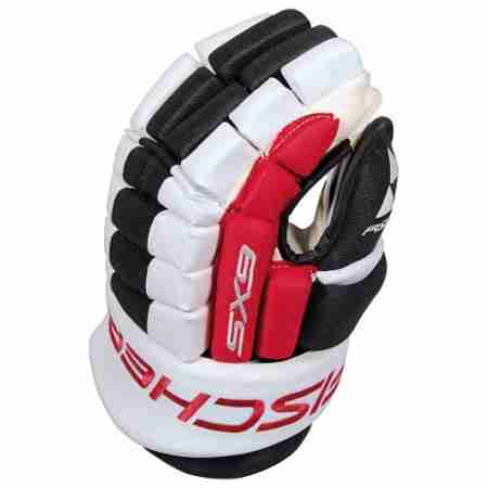 фото 1 Хокейні рукавиці (краги) Хокейні рукавички Fischer SX9 Black-White-Red 13