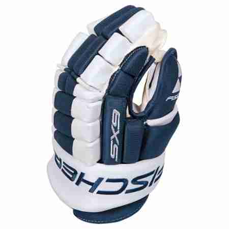 фото 1 Хоккейные рукавицы (краги) Хоккейные перчатки Fischer SX9 Blue-White 13