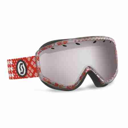 фото 1 Гірськолижні і сноубордические маски Гірськолижна маска Scott Mia Red-Silver-Chrome