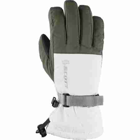 фото 1 Горнолыжные перчатки Горнолыжные перчатки женские Scott Fuel Green-White S (2013)