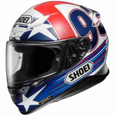 фото 1 Мотошлемы Мотошлем Shoei NXR Indy Marquez TC-2 Blue-Red-White M