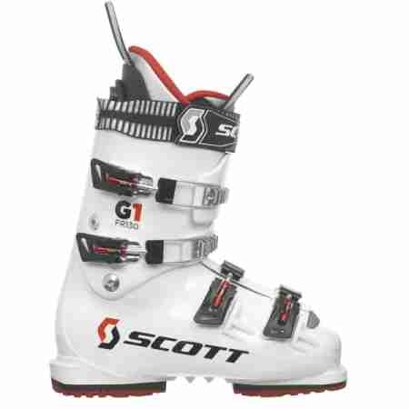 фото 1 Черевики для гірських лиж Гірськолижні черевики Scott G1 FR 130 White 26.5 (41)