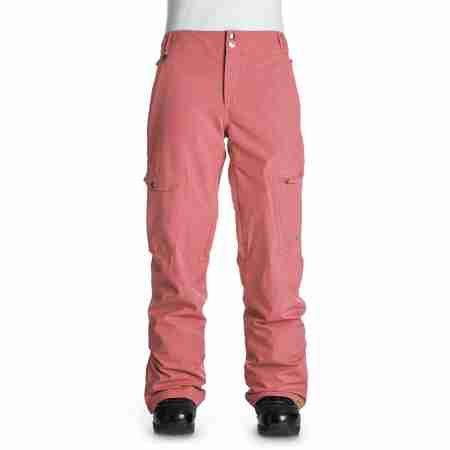 фото 1 Горнолыжные штаны Сноубордические штаны женские Roxy Backy W MKZ0 Hot Coral-Solid L (2014)