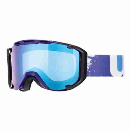 фото 1 Гірськолижні і сноубордические маски Сноубордична маска Uvex Snowstrike VM Indigo-Lite Mirror Blue