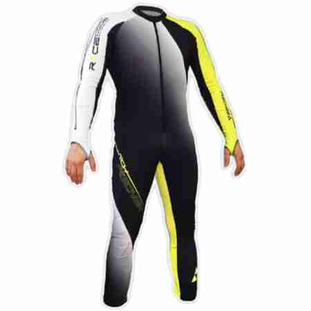 фото 1 Костюмы горнолыжные Горнолыжный костюм Fischer Race Suit Black-White-Yellow L (15-16)