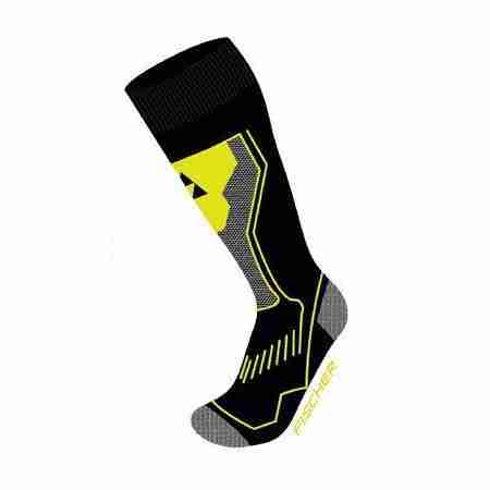 фото 1 Термошкарпетки Шкарпетки горнолижні Fischer Alpine Comfort Black-Yellow 35