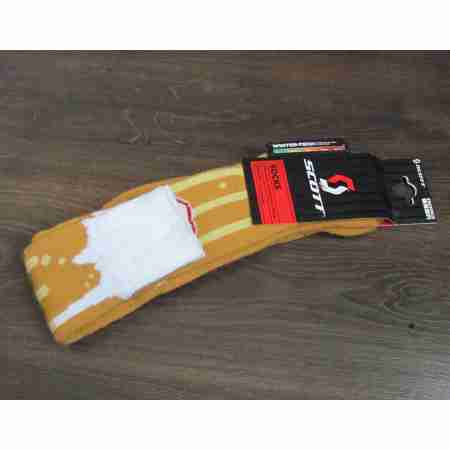 фото 2 Термошкарпетки Лижні шкарпетки Scott Beer Thirty Yellow-White L