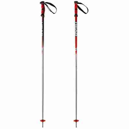 фото 1 Лыжные палки Горнолыжные палки Head Multi S Black-Silver-Red 115 (2016)