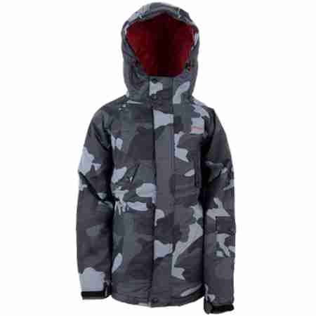 фото 1 Гірськолижні куртки Гірськолижна дитяча куртка Campus Hypnosis Camouflage 134