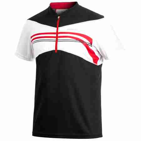фото 1  Велоджерси Craft AB Loosefit Jersey Black-White-Bright Red XL