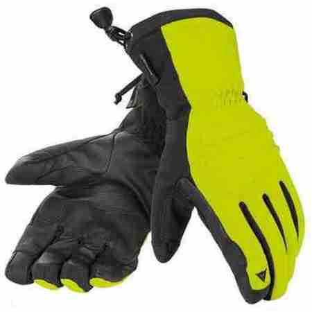 фото 2 Гірськолижні рукавички Гірськолижні рукавички Dainese Anthony 13 D-Dry Green Lime-Black XL