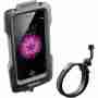 фото 1 Тримач телефону, планшета на мотоцикл Футляр Interphone для IPhone6 з кріпленням на нетрубчасте кермо Black