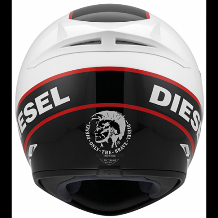 фото 4 Мотошоломи Мотошолом AGV Diesel Full Jack Logo White-Black-Red S