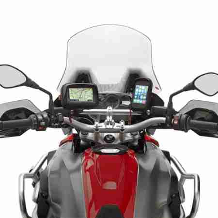фото 2 Держатель телефона, планшета на мотоцикл Универсальное крепление гаджетов на руль KAPPA KS900A