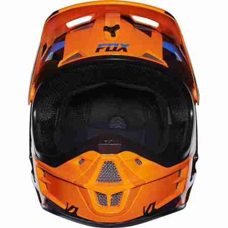 фото 3 Мотошлемы Мотошлем Fox V1 Mako Helmet Ece Orange XXL