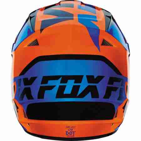 фото 4 Мотошлемы Мотошлем Fox V1 Mako Helmet Ece Orange XXL