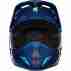 фото 3 Мотошлемы Мотошлем Fox V1 Mako Helmet Ece Blue-Yellow XXL