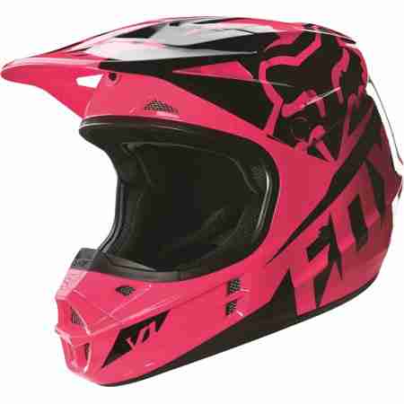 фото 1 Мотошлемы Мотошлем Fox V1 Mako Helmet Ece Pink XXL