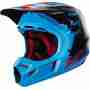 фото 1 Мотошлемы Мотошлем Fox V4 Libra Helmet Ece Blue-Red-Black M