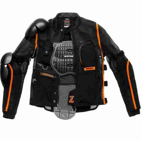 фото 1 Мотокуртки Мотокуртка Spidi MultiTech Armor Evo Black-Orange M