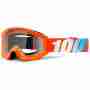 фото 1 Кроссовые маски и очки Мотоочки 100% Strata Moto Goggle Orange - Clear Lens