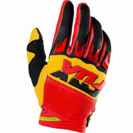 фото 1 Мотоперчатки Мотоперчатки Fox Dirtpaw Mako GLV Yellow XL (11)