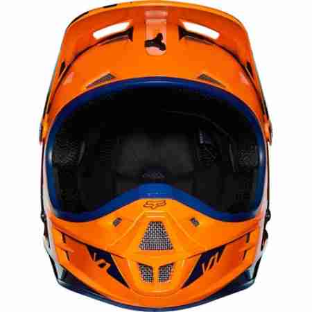 фото 3 Мотошлемы Мотошлем Fox V1 Race ECE Orange-Blue S