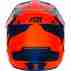 фото 4 Мотошлемы Мотошлем Fox V1 Race ECE Orange-Blue L
