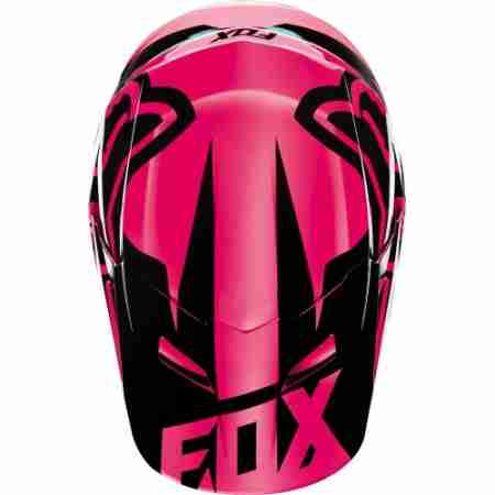 фото 4 Мотошоломи Мотошолом Fox V1 Race ECE Pink XL