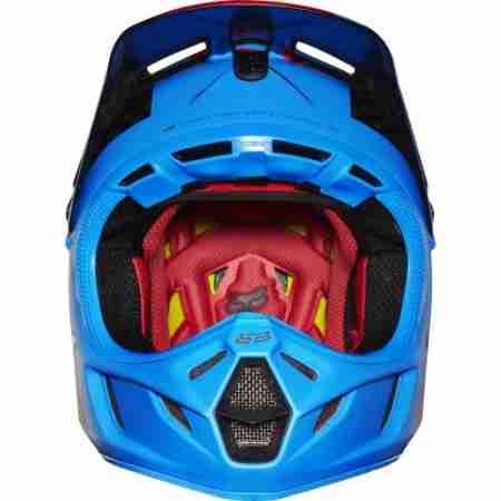 фото 3 Мотошлемы Мотошлем Fox V4 Libra Helmet Ece Blue-Red-Black S