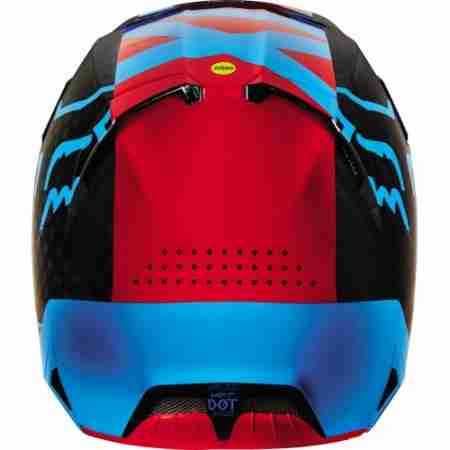 фото 4 Мотошоломи Мотошолом Fox V4 Libra Helmet Ece Blue-Red-Black S