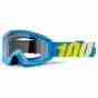 фото 1 Кросові маски і окуляри Мотоокуляри 100% Strata Moto Goggle Cyan Blue - Clear