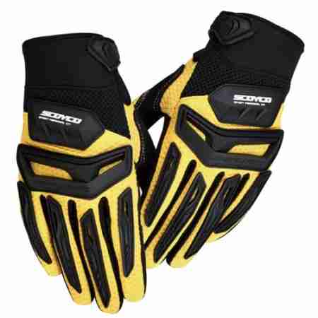 фото 1 Мотоперчатки Мотоперчатки Scoyco MX54 Yellow L