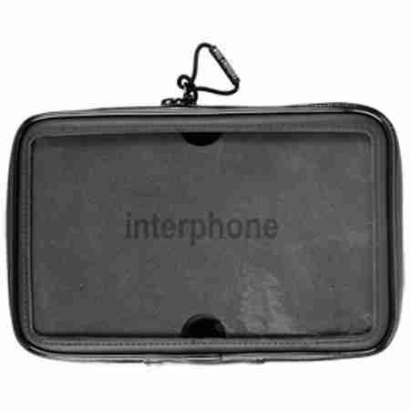 фото 3 Тримач телефону, планшета на мотоцикл Футляр для планшета Interphone Tablet 7.0 із кріпленням для нетрубчастих кермів Black