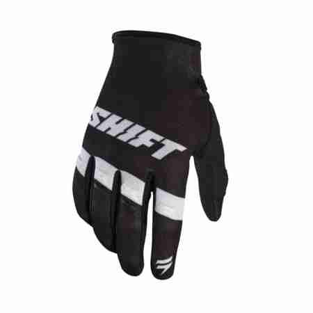 фото 1 Мотоперчатки Мотоперчатки Shift Whit3 Air Glove Black-White L 2017