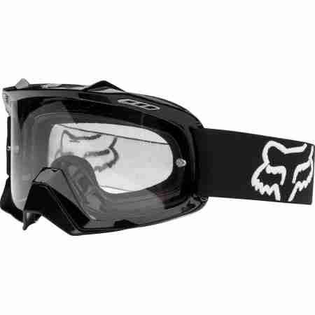 фото 1 Кросові маски і окуляри Мотоокуляри Fox Airspc Pol Black - Clear
