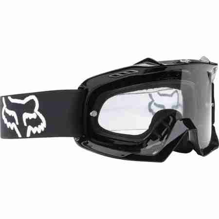 фото 2 Кросові маски і окуляри Мотоокуляри Fox Airspc Pol Black - Clear