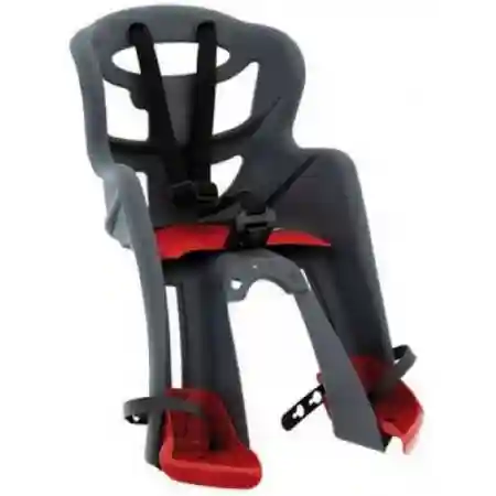 фото 1  Велокрісло переднє Bellelli Tatoo Sportfix до 15kg Grey-Red